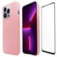 thumbnail image 1 of Funda Super Fit Rigida Molan Cano Para iphone 13 Pro Max color Rosa Mas Mica 9d Slim Case, 1 of 6