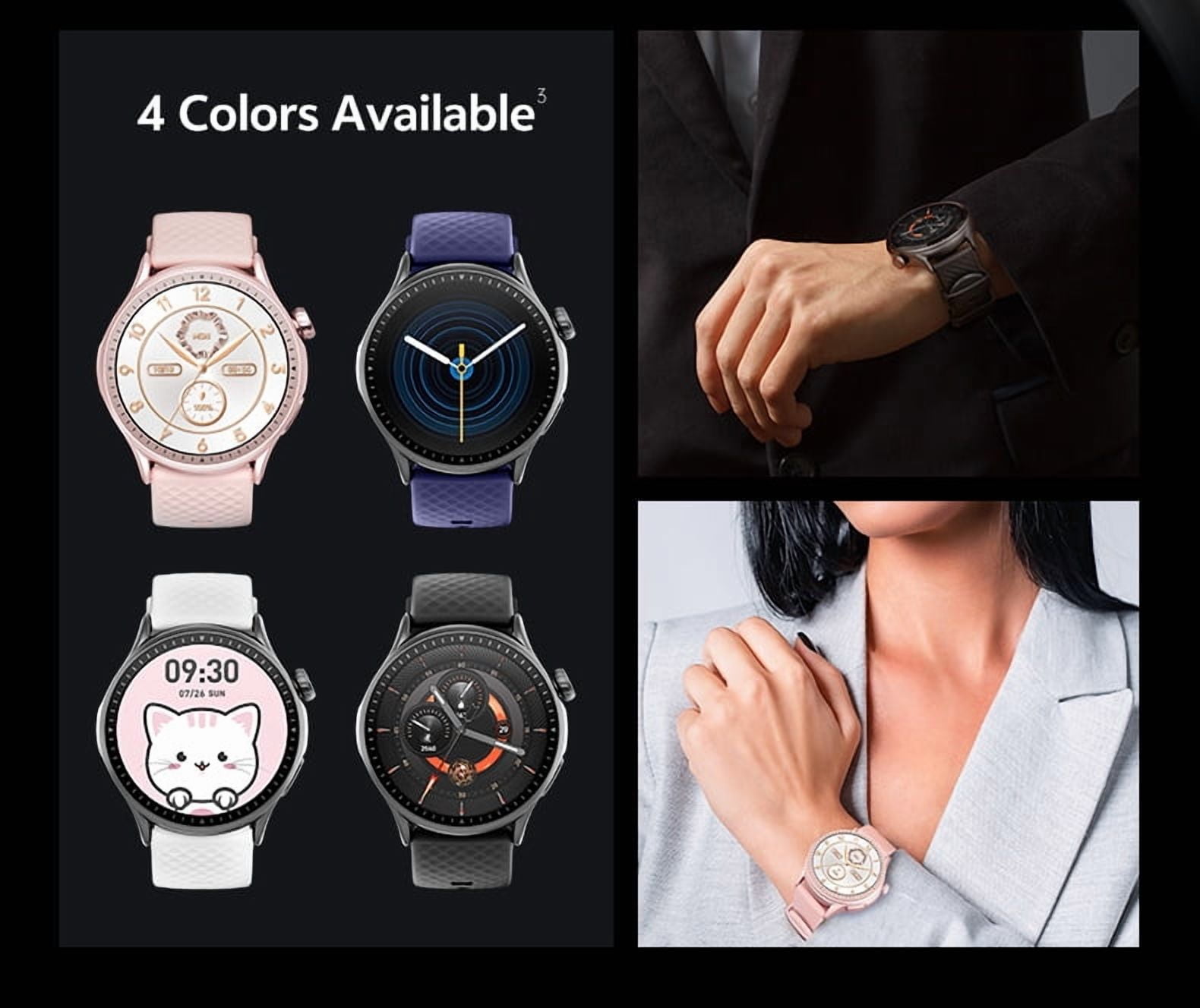 LAATIKUI GTR3 smart watch Waterproof SOS Healthy Sports Waterproof
