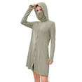 Aboser UV Protection Sun Hoodie Jacket for Women Zip Up Long Jackets ...