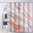 thumbnail image 1 of Abstract Shower Curtain Marble Colorful Shower Curtain for Bathroom Bathtub Home Decor with 12 Hooks 72"x72", 1 of 7