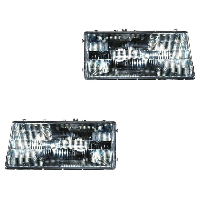 PAR FAROS - Compatible con Chrysler Spirit 1990 - 1995 GEN Genérica .