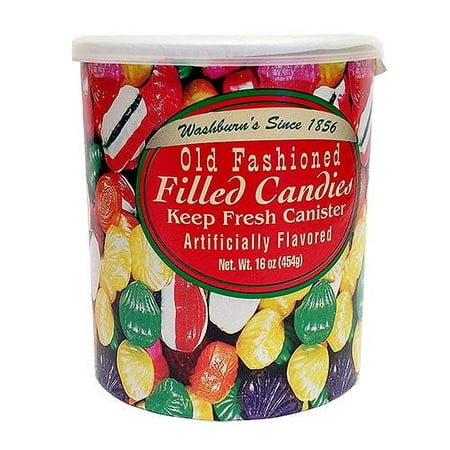 Washburn's Old Fashioned Hard Filled Christmas Candy, 16 Oz.