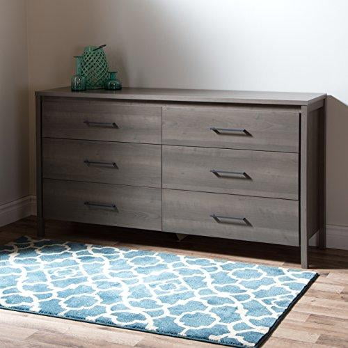 Gravity 6 drawer double dresser deals