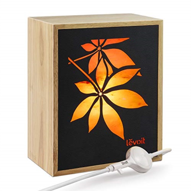 Levoit Salt Lamp Himalayan/Hymilain Sea Salt Lamps Pink Crystal Large Salt Rock Lamp Night Light