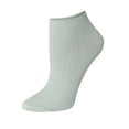thumbnail image 7 of Hanes Women's Originals Supersoft No Show Flat Knit Socks, Extended Size 6-Pack, 7 of 7
