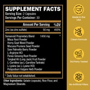 Semanoid - Male Fertility Formula and Load Volumizer, 60 Count (1 Month Supply)
