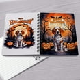 thumbnail image 4 of Mummy Beagle Happy Halloween with Pumpkins Bats Spooky Fun Spiral Bound Journal Beagles Dog Lover Gifts Idea 5x7in Spiral Notebook - 00019, 4 of 5