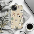 thumbnail image 6 of Spooky Season Phone Case, Kawaii Ghosts with Flowers and Books, Fun Halloween Art Case for iPhone 17 16 15 14 13 12 11, 6 of 6