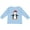 AE-Light Blue, variant on Inktastic Cute Penguin, Little Penguin, Penguin with Bow Boys or Girls Long Sleeve Toddler T-Shirt