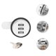 thumbnail image 2 of 3 Digit Key Safe Electronic Combo Lock Digital Drawer Lock Key Padlock Door Lock, 2 of 3