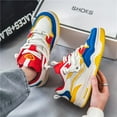 thumbnail image 5 of Comfortable and Fashionable Thick-Soled Shoes, Breathable Casual Sports Skateboard Shoes, Four-Season Men's lace-up Sports Shoes, 5 of 13