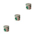 thumbnail image 1 of Bearachild Cintas para el Día de San Patricio, arpillera verde, envoltorio dorado, trébol, cinta con cable, fabricación de tarjetas para Type4 NO4, 1 of 6