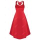 thumbnail image 2 of Vestido de Fiesta Talla Extra Asimétrico Estampado Corazón Rosegal  Vestidos casuales de talla grande, 2 of 5