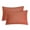 Orange, variant on PiccoCasa 2 Pcs Microfiber Pillowcases, Orange Zipper Closure