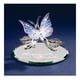 thumbnail image 1 of Figura de cristal de la mariposa que cree en los milagros, 1 of 4
