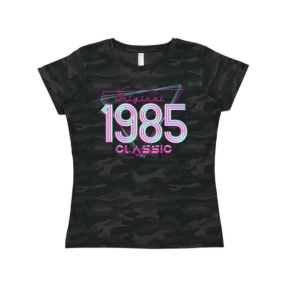 Inktastic Born In 1985 Throwback Birthday Women's T-Shirt