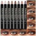 thumbnail image 1 of Set de sombras de ojos en crema Kaely, 8 unidades, para ojos impermeables, 1 of 6