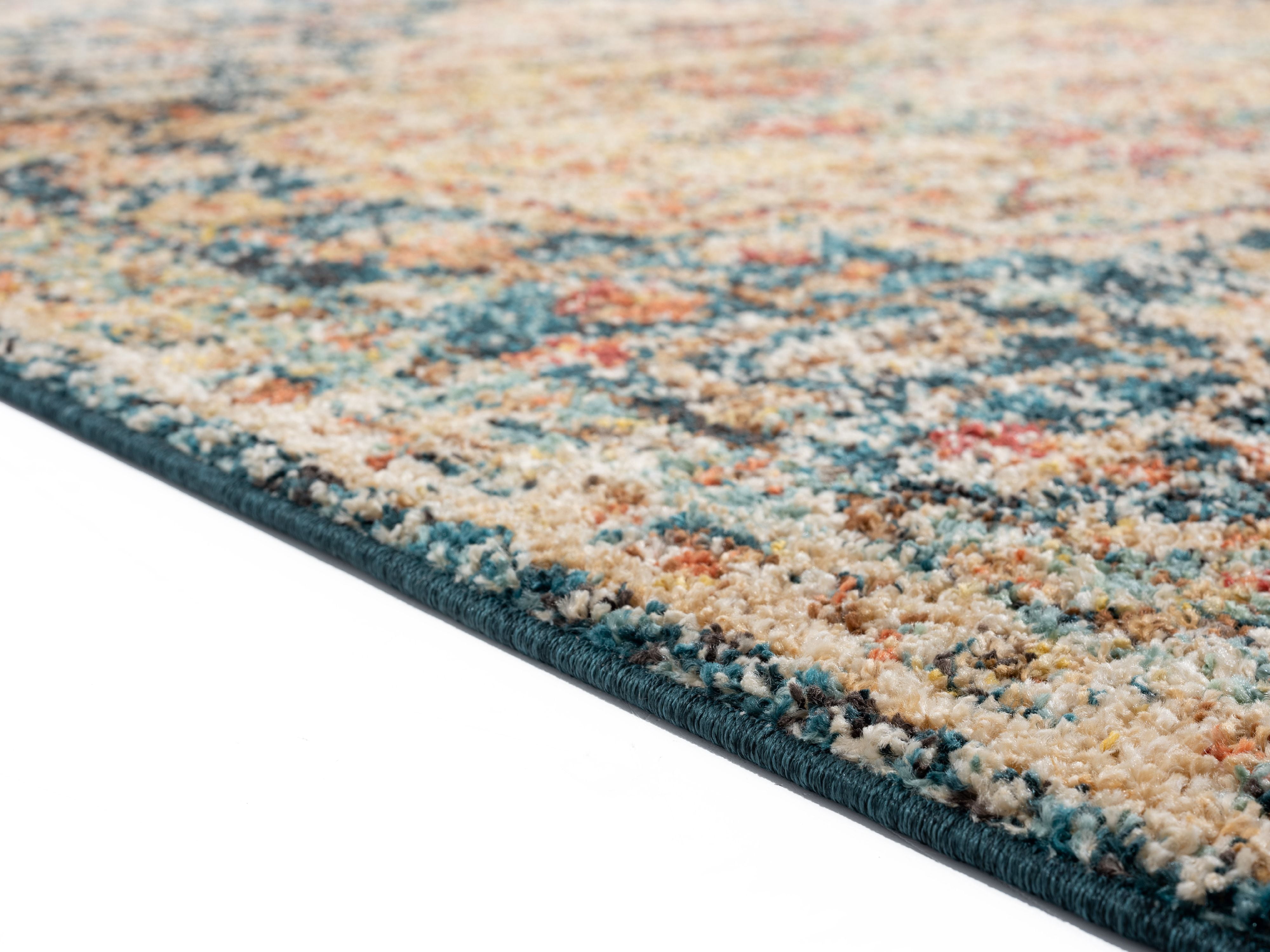 United Weavers Storybrooke Maple Oriental Multi Woven Olefin/Frieze Area Rug or Runner