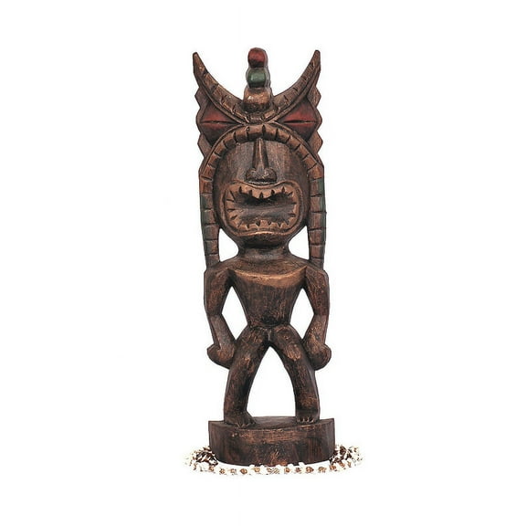 Money Tiki 20" - Hand Carved & Hand Painted - Hawaii