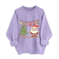 thumbnail image 5 of Women's Christmas Hooded Sweatshirts with Fashionable Print Loose Casual Fit Regular Sleeve, 5 of 6