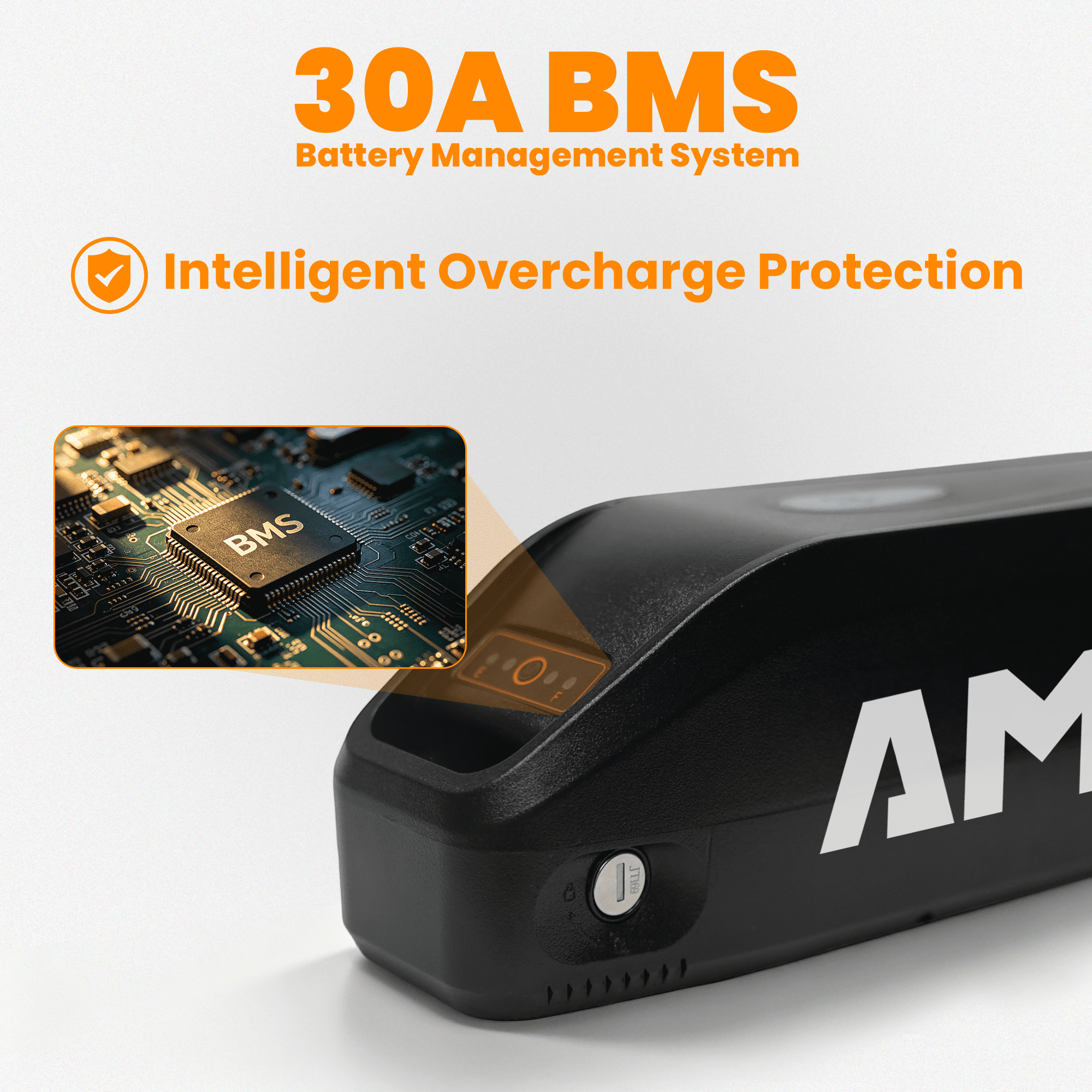 AMYET EB26 eBike Battery Pack, 15Ah(ONLY Fits EB26 Model Ebike)