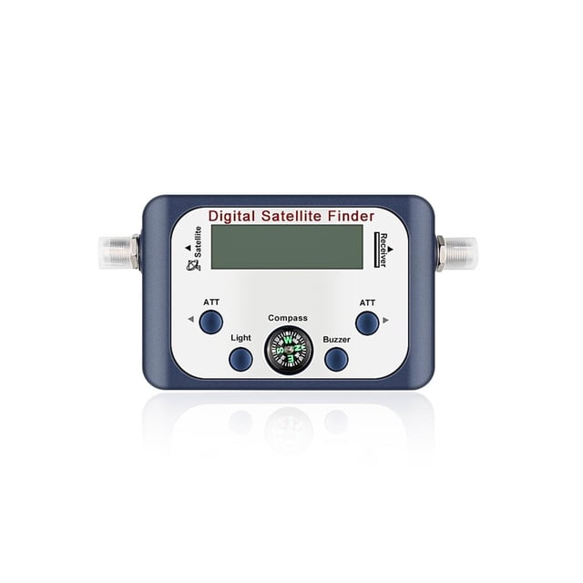 Inteprter GSF-9506 Digital Satfinder Buscador de satélite Medidor de señal Probador con pantalla LCD Brújula Electrodomésticos