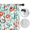 thumbnail image 4 of Blackout Kids Curtains,Pioneer Flower Floral Print Pattern Childrens Insulated Curtains Set Of 2,Bedroom Essentials,Toddler Room Decor 52"x63", 4 of 5