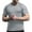Gray, variant on ZCFZJW Mens Workout Shirt Short Sleeve Quick Dry Lightweight Athletic Running Gym Performance T-Shirts Moisture Wicking Tees Tops Black L
