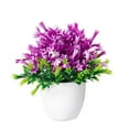 thumbnail image 2 of Artificial Flowers For Decoration Fake Flowers Simulation Flower Pot Simulation Flower Bouquet Living Room Table Flower Arrangement Flower Decoration Vase Potted Plant, 2 of 6