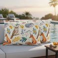 thumbnail image 5 of Fall Leaves Outdoor Pillow Covers 20"x12" Set of 2,Waterproof Throw Pillow Covers for Patio Furniture,Autumn Thanksgiving Fox Hedgehog Owl Retro Decorative Cushion Pillowcases for Garden Couch Sofa, 5 of 9