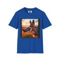 thumbnail image 3 of German Shepherd Dog Photographer Unisex Softstyle T-Shirt, 3 of 10