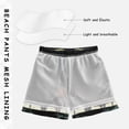 thumbnail image 3 of FORMRS Boys Swim Trunks Quick Dry Mesh Liner Boardshorts Sizes XS-XL, Red Sitting on The Moon, 3 of 7