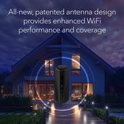 NETGEAR - Nighthawk WiFi 7 Router, 9.3 Gbps Wireless Speed (BE9300), Security Features, Covers up to 2,500 sq. ft., 100 Devices, 2.5 Gig Internet Port