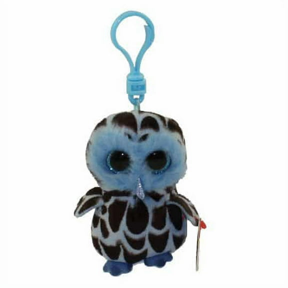 Ty Beanie Boos Yago The Blue Owl Key Clip