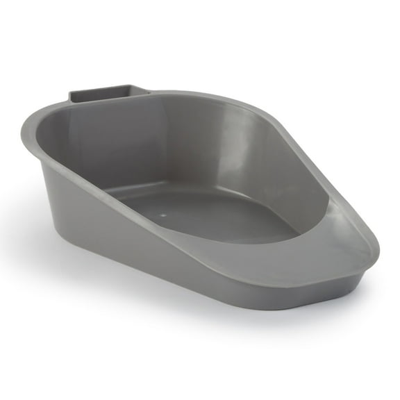 McKesson Fracture Bedpan 13 L Inch Plastic Gray 1 Each 51-H100-11