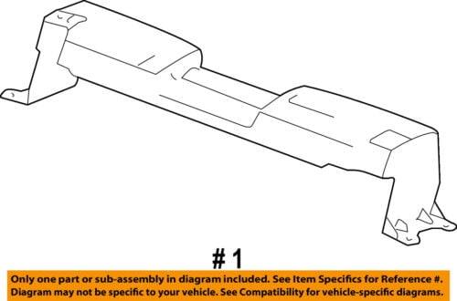 GM OEM Radiator Core Support-Upper 15868159