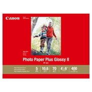 Canon PP-301 Acid-Free Glossy Inkjet/Laser Photo Paper, 4" x 6", 400 Sheets, 400 Count