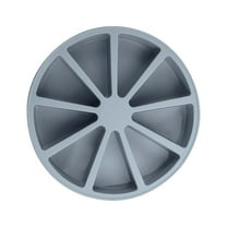 Beautynvta Silicone Baking Molds, 9 Cavity Silicone Portion Cake Mold, Non-stick Cake Baking Mold, Triangle Cake Pan DIY for Cornbread Brownies Muffins, Kitchen Baking Tool