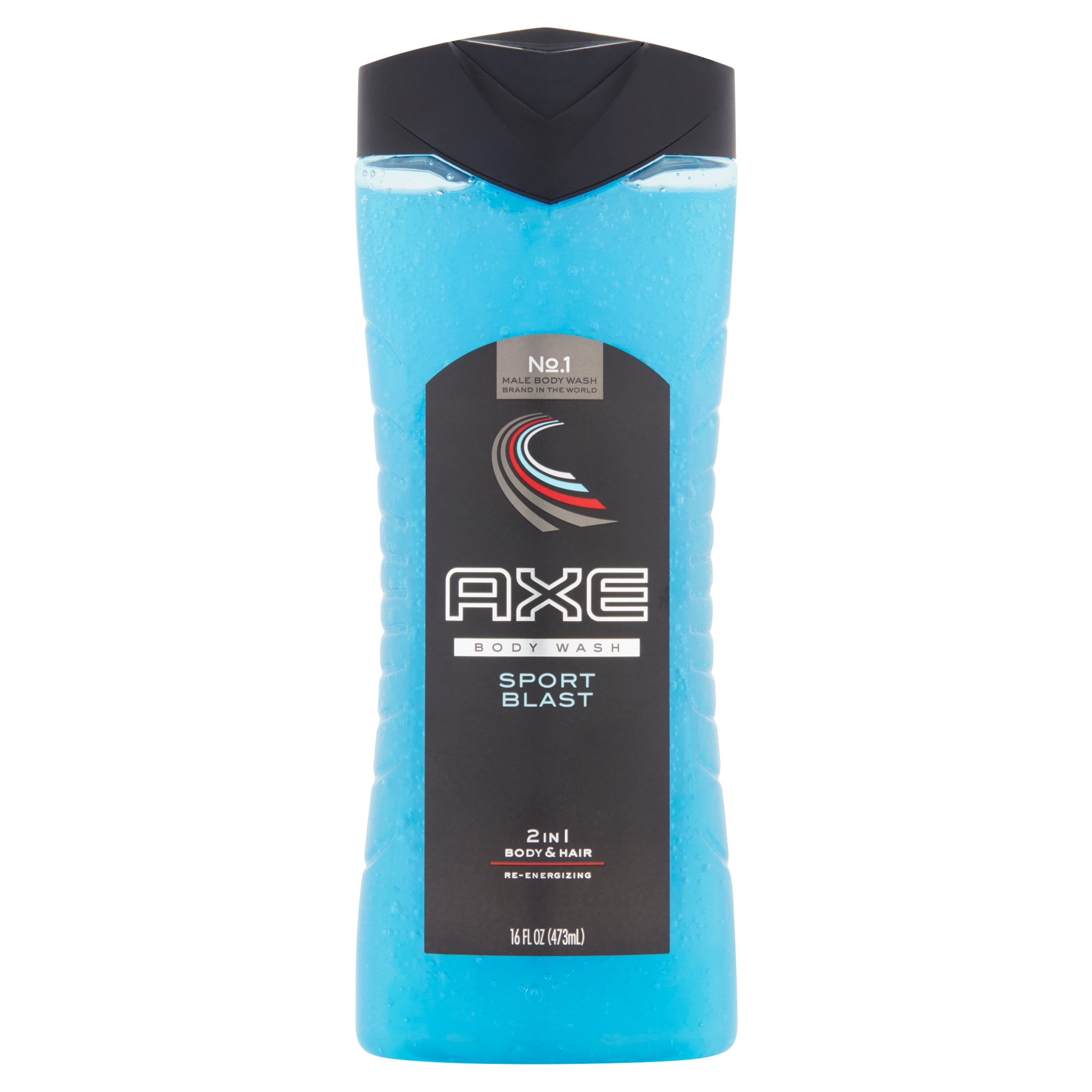 AXE Sport Blast 2 in 1 Body Wash and Shampoo for Men, 16