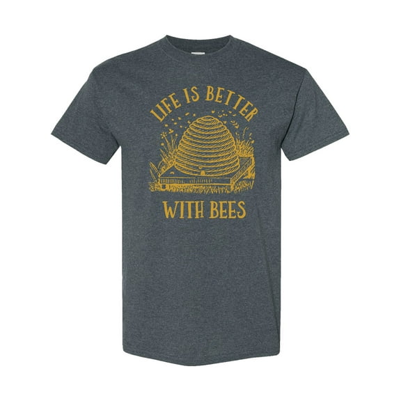 Inktastic Life's Better with Bees T-Shirt