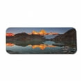 thumbnail image 1 of Landscape Computer Mouse Pad, View of Fitz Roy Mountain in Patagonia Argentina, Rectangle Non-Slip Rubber Mousepad Large, 31" x 12" Gaming Size, Orange Multicolor, by Ambesonne, 1 of 2