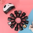 UV Gel Nail Polish Kit Base Top Coat Remover Manicure Set with 36W LED