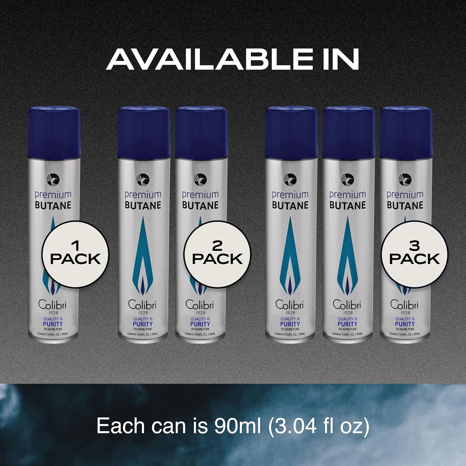 Colibri Premium Butane Fuel Refill for Lighters, 10.1 oz