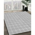 thumbnail image 2 of Ahgly Company Indoor Square Patterned Dark Gray Area Rugs, 6' Square, 2 of 6