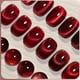 thumbnail image 4 of Juego de esmaltes de uñas GAOY Jelly Red Glitter Cat Eye Gel con imán, 4 of 6