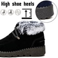 thumbnail image 4 of CHICVOMEY Women's Winter Boots with Fur Lining Thermal Snow Boots Waterproof Non-Slip Outdoor Platform Ankle Boots Comfortable & Warm, 4 of 10