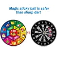 thumbnail image 3 of Juego De Tablero De Dardos Grande, Juego De Tablero De Dardos Clásico Para Niños Con 8 Bolas Adhesivas Y Bolsa De Almacenamiento, Gancho Y Ventosa, Regalos Para Niños Speravity FN007107-01, 3 of 6