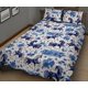 thumbnail image 2 of Juego de Cama Edredón Flor de Caballo Tema Azul, 2 of 5