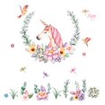 thumbnail image 1 of Jinsinto Wall Stickers Safari Animals (forest)60*90cm, 1 of 4