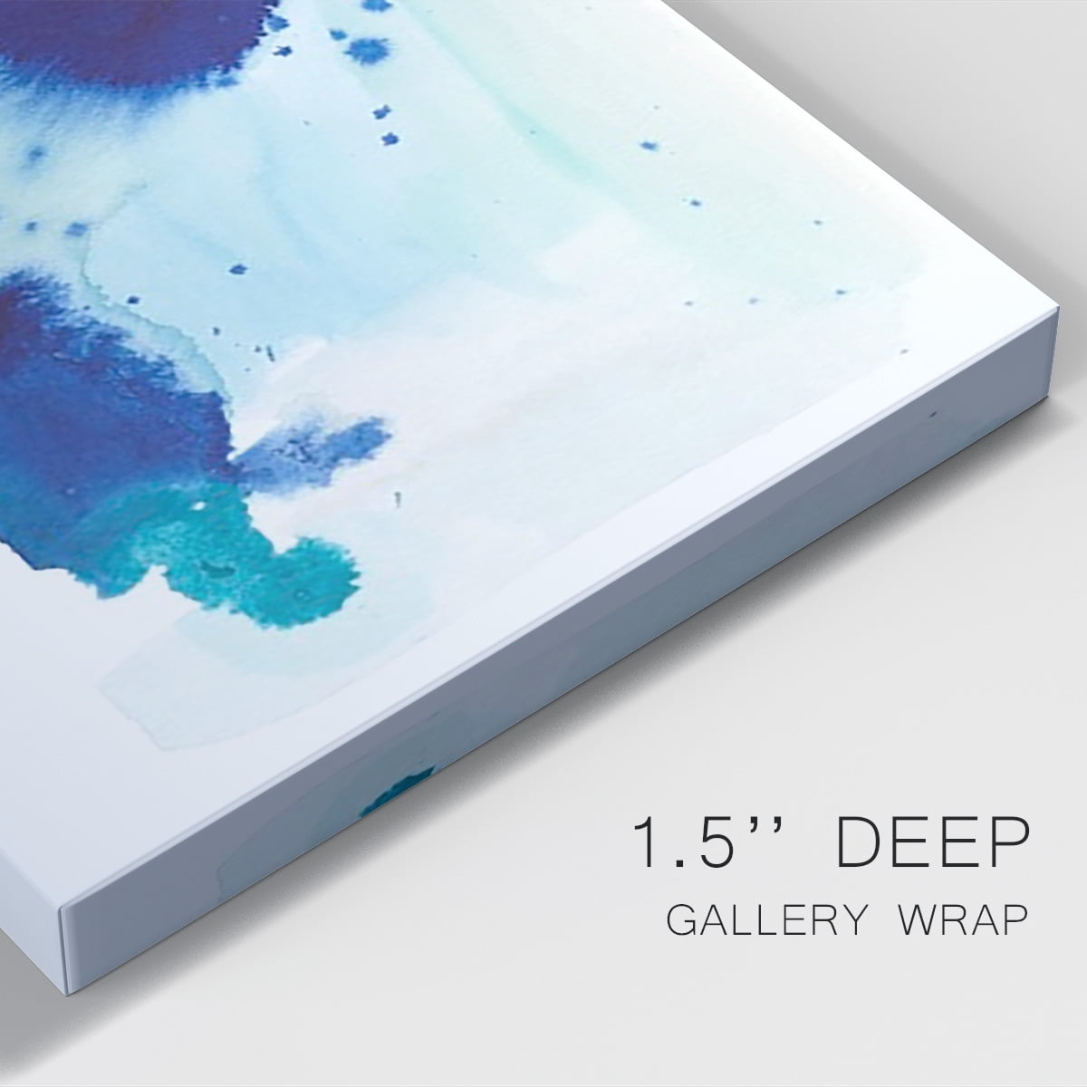 Spare Blue II Premium Gallery Wrapped Canvas - Ready to Hang